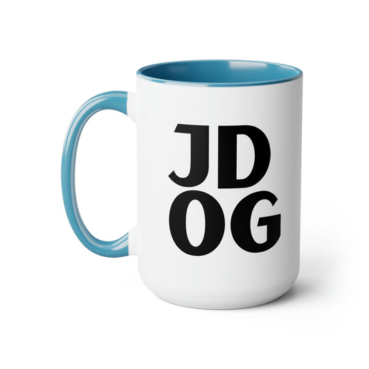 JD OG - Two-Tone Coffee Mugs, 15oz